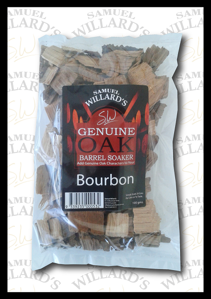 Willards Genuine Oak Barrel Soakers Bourbon 100g