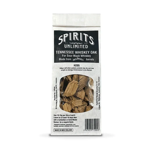 Tennessee Whiskey Oak (made from Genuine Bourbon barrels) 100g - Spirits Unlimited