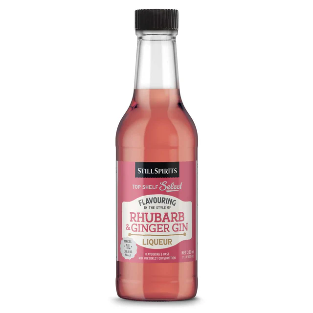 Rhubarb & Ginger Gin – Icon Liqueur (Still Spirits)