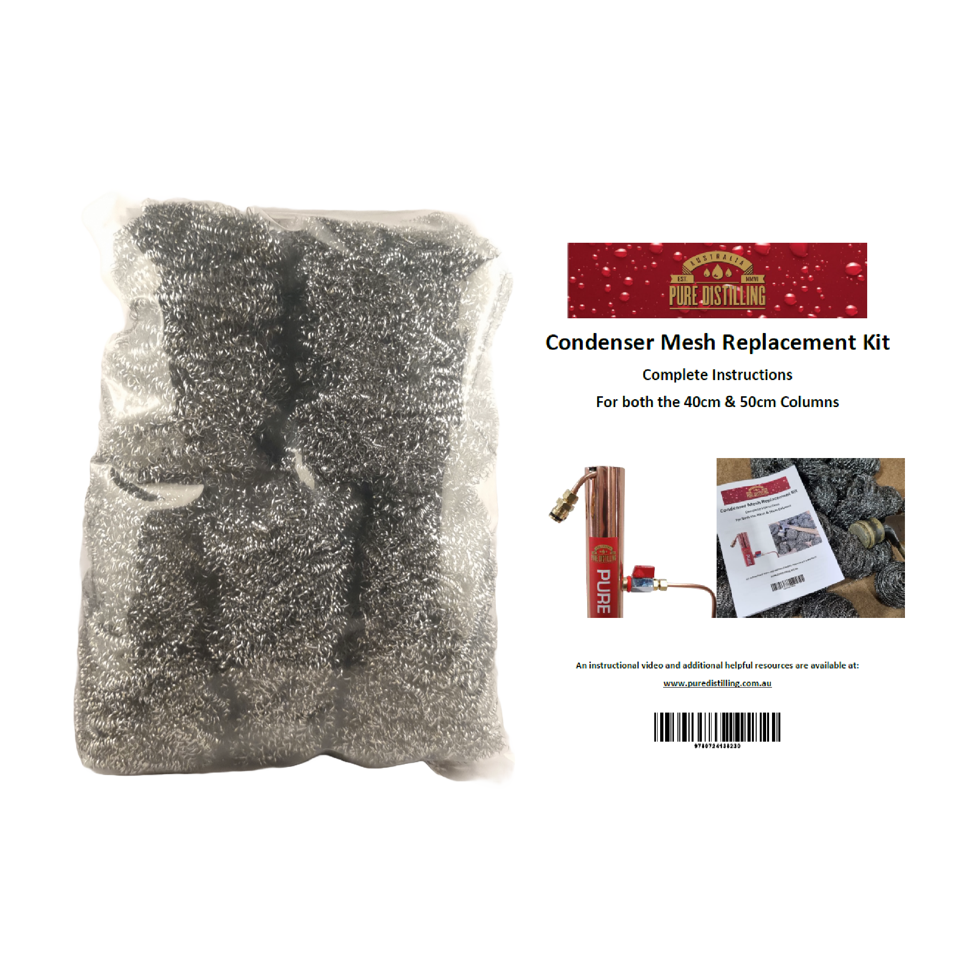 Pure Distilling Mesh Repacking Kit