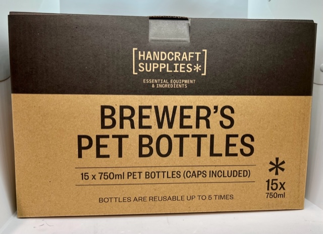 PET Bottles 15 x 750ml - Handcraft Supplies.
