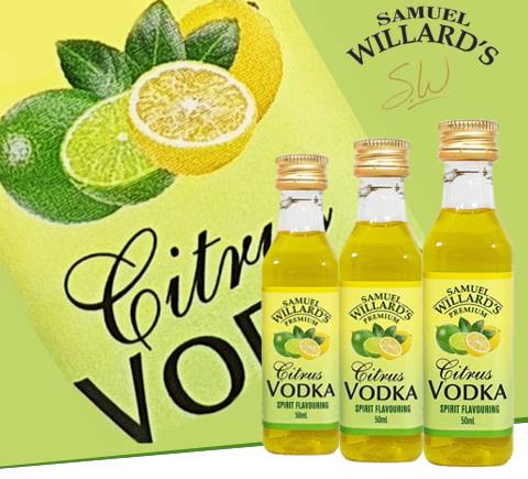 Citrus Vodka - Premium Samuel Willards 50ml