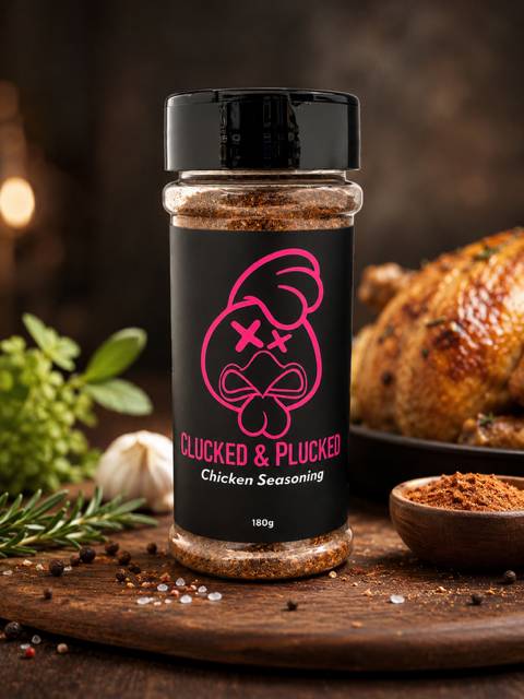 Booma's BBQ - Clucked And Plucked 180g - Chicken Seasoning