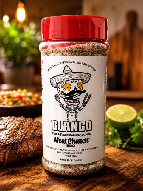 Meat Church BBQ - Blanco - Steak and Everything Else Seasoning 340.20g