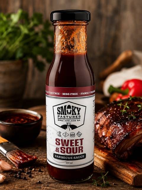 Smoky Pastures -  Sweet and Sour BBQ Sauce 250ml