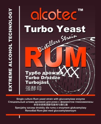 Rum Distillers Yeast - Alcotec