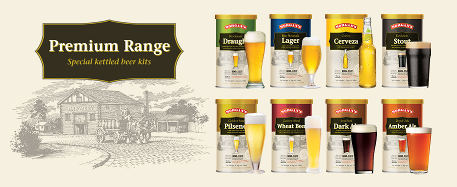 Morgans Premium Beer Range