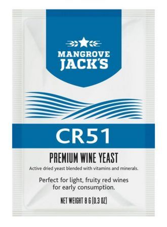 CR51 Wine Yeast 8g - Mangrove Jacks