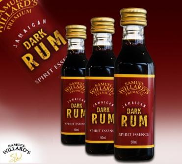 Jamaican Dark Rum - Premium Samuel Willards 50ml