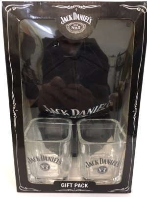 Jack Daniels Gift Pack - Spirit Glass/Can Cooler/Cap