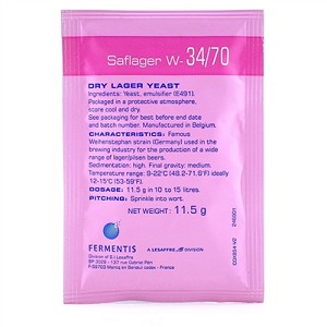 Saflager W-34/70 Beer Yeast